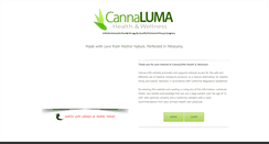 Desktop Screenshot of cannaluma.org